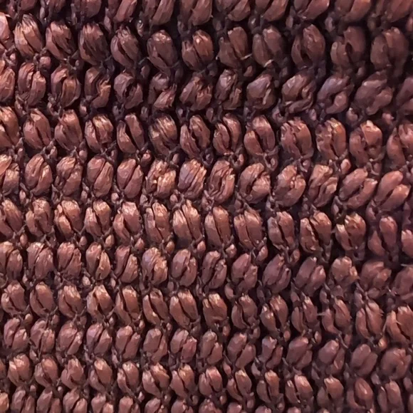 Stone Mountain Woven purse with Leather Accents - Picture 2 of 7